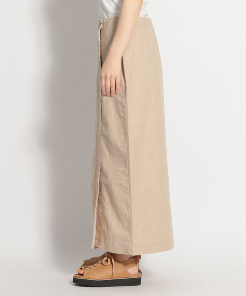 niko and...（ニコアンド）の「ストレートラップスカート（スカート・レディース・ブラック/ベージュ/レッド/キャメル・MEDIUM/LARGE）」の17枚目の写真