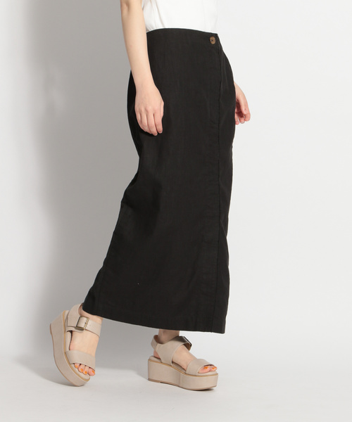 niko and...（ニコアンド）の「ストレートラップスカート（スカート・レディース・ブラック/ベージュ/レッド/キャメル・MEDIUM/LARGE）」の18枚目の写真