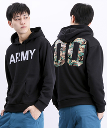 WEGO | WEGO/ARMYダブルサイドプルパーカー(パーカー)