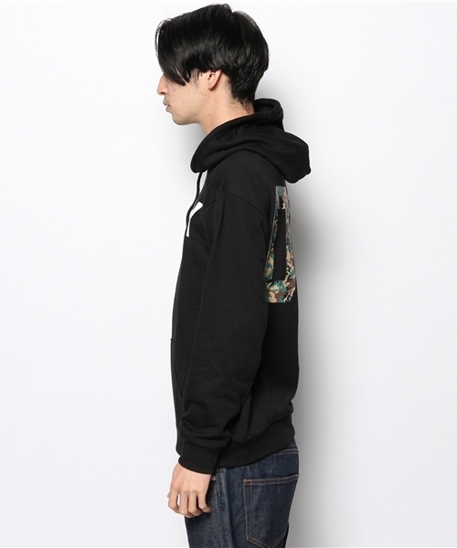 WEGO（ウィゴー）の「WEGO/ARMYダブルサイドプルパーカー（パーカー・メンズ・ホワイト/ブラック/杢グレー/ブルー・MEDIUM/LARGE）」の9枚目の写真