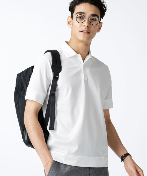 nano・universe(ナノユニバース)の古着「半袖Tシャツ(Tシャツ/カットソー)」|ホワイト
