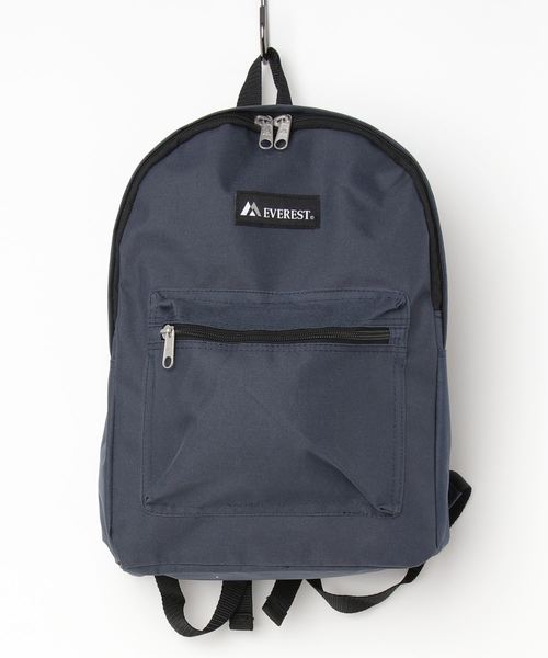 EVEREST（エベレスト）の「EVEREST Basic Back pack（バックパック/リュック・レディース・ホワイト/ブラック/チャコール/オリーブ/ネイビー/ターコイズブルー/ピンク・FREE）」の6枚目の写真