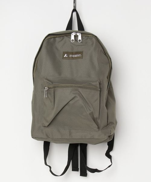 EVEREST（エベレスト）の「EVEREST Basic Back pack（バックパック/リュック・レディース・ホワイト/ブラック/チャコール/オリーブ/ネイビー/ターコイズブルー/ピンク・FREE）」の5枚目の写真