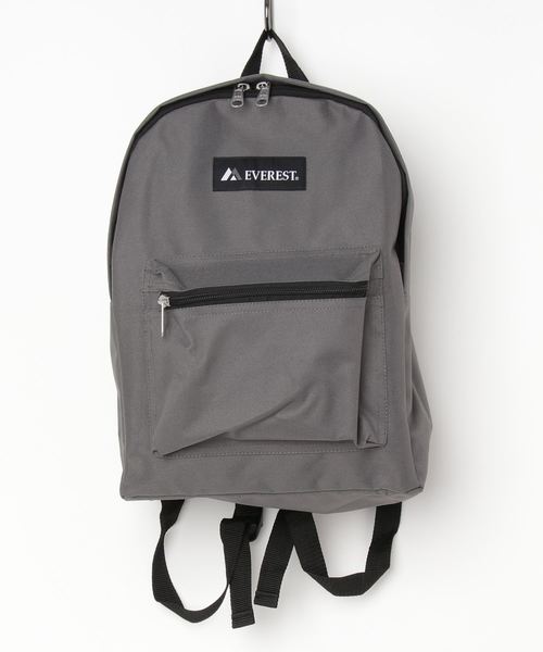 EVEREST（エベレスト）の「EVEREST Basic Back pack（バックパック/リュック・レディース・ホワイト/ブラック/チャコール/オリーブ/ネイビー/ターコイズブルー/ピンク・FREE）」の4枚目の写真