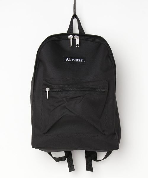 EVEREST（エベレスト）の「EVEREST Basic Back pack（バックパック/リュック・レディース・ホワイト/ブラック/チャコール/オリーブ/ネイビー/ターコイズブルー/ピンク・FREE）」の3枚目の写真