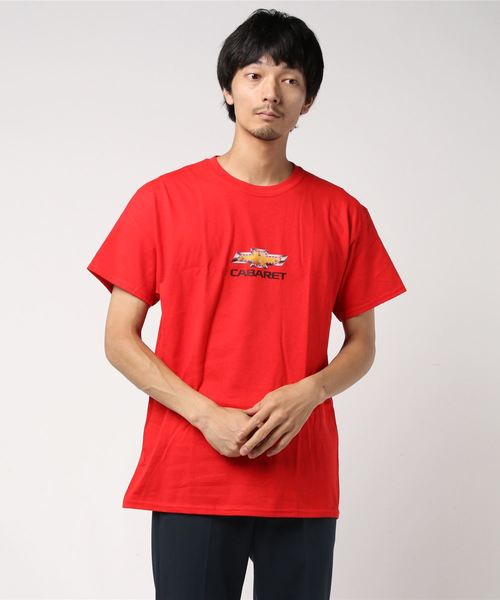 ENER(イーエヌイーアール)の「S/S Tシャツ ”CABARET”(Tシャツ/カットソー・メンズ・ホワイト/ブラック/レッド・LARGE/X-LARGE/MEDIUM)」の9枚目の写真