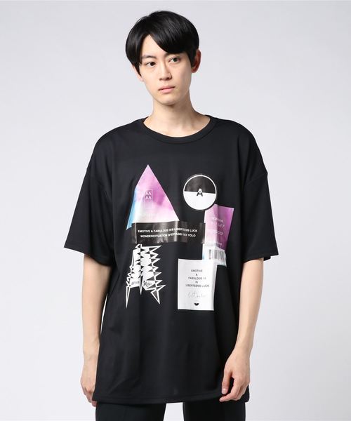 AFYF(エーエフワイエフ)の「【ビッグシルエット】AFYF MESH TR PRIBT SS TEE/メッシュプリントビッグTEE(Tシャツ/カットソー)」|その他4