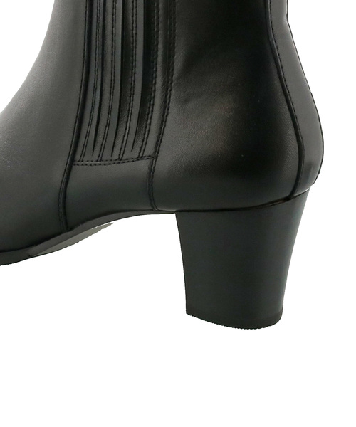 cava cava(サヴァサヴァ)の「〈cava cava(サヴァサヴァ)〉サイドゴアブーツ(ブーツ・レディース・ブラック/ダークブラウン/パープル・22.5cm/23.5cm/24.5cm/23.0cm/24.0cm)」の10枚目の写真