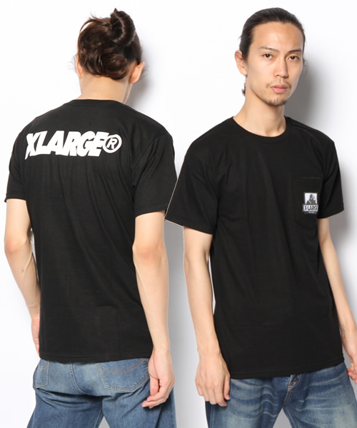 XLARGE（エクストララージ）の「POCKET G TEE（Tシャツ/カットソー・メンズ・ブラック/ネイビー/アッシュ/バーガンディー・X-LARGE/MEDIUM/LARGE/SMALL）」の2枚目の写真
