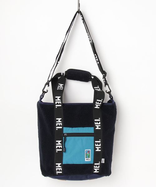 MEI(メイ)の「【MEI / メイ】 BOA TOTE / ボア トート バッグ(トートバッグ・メンズ・ブラック/ベージュ/ネイビー/オフホワイト・FREE)」の2枚目の写真