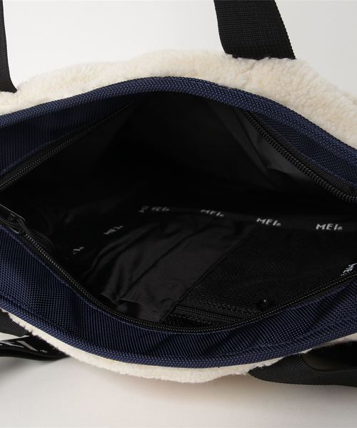 MEI(メイ)の「【MEI / メイ】 BOA TOTE / ボア トート バッグ(トートバッグ・メンズ・ブラック/ベージュ/ネイビー/オフホワイト・FREE)」の5枚目の写真