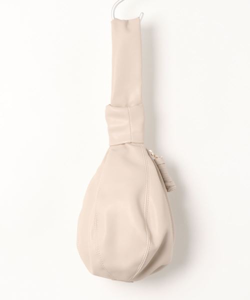 minia（ミニア）の「まんまるワンハンドルバッグ（ハンドバッグ・レディース・ベージュ/ブラック/パイソン/アイボリー・FREE）」の20枚目の写真