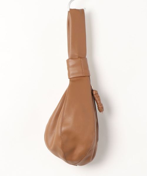 minia（ミニア）の「まんまるワンハンドルバッグ（ハンドバッグ・レディース・ベージュ/ブラック/パイソン/アイボリー・FREE）」の19枚目の写真