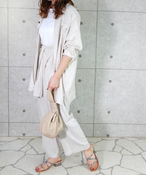 minia（ミニア）の「まんまるワンハンドルバッグ（ハンドバッグ・レディース・ベージュ/ブラック/パイソン/アイボリー・FREE）」の15枚目の写真