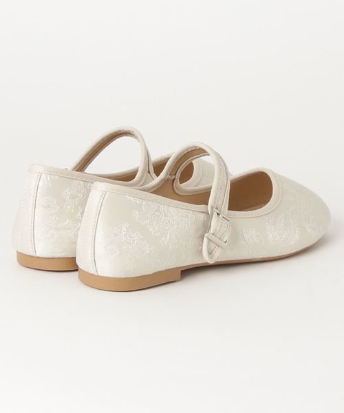 WEGO(ウィゴー)の「WEGO/カンフーシューズ(パンプス・レディース・ブラック/アイボリー/ブラウン・MEDIUM/LARGE)」の9枚目の写真