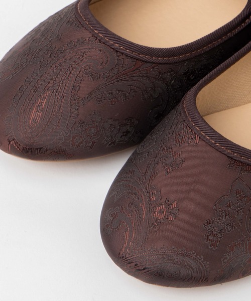 WEGO(ウィゴー)の「WEGO/カンフーシューズ(パンプス・レディース・ブラック/アイボリー/ブラウン・MEDIUM/LARGE)」の12枚目の写真