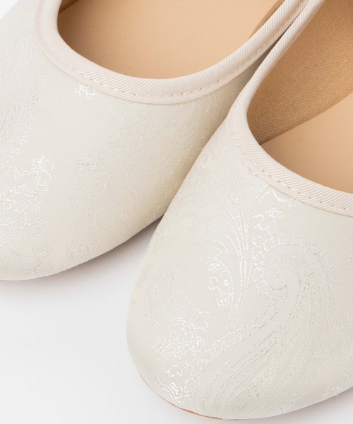 WEGO(ウィゴー)の「WEGO/カンフーシューズ(パンプス・レディース・ブラック/アイボリー/ブラウン・MEDIUM/LARGE)」の10枚目の写真