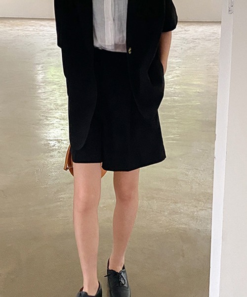 chuclla(チュクラ)の「【chuclla】Set-up short pants sb-4 chw1164(その他パンツ・レディース・ライトブルー/ブラック/ライトベージュ・S/M)」の19枚目の写真