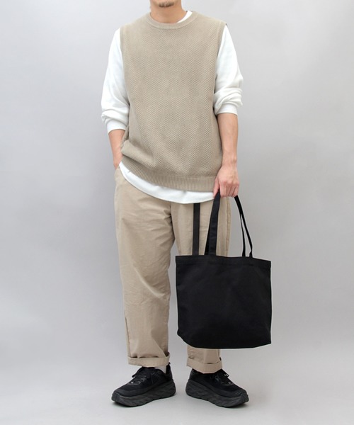 United Athle(ユナイテッドアスレ)の「United Athle / ユナイテッドアスレ / スタンダード キャンバス トートバッグ / キャンバストート(W)(トートバッグ・メンズ・ブラック/ナチュラル・FREE)」の16枚目の写真