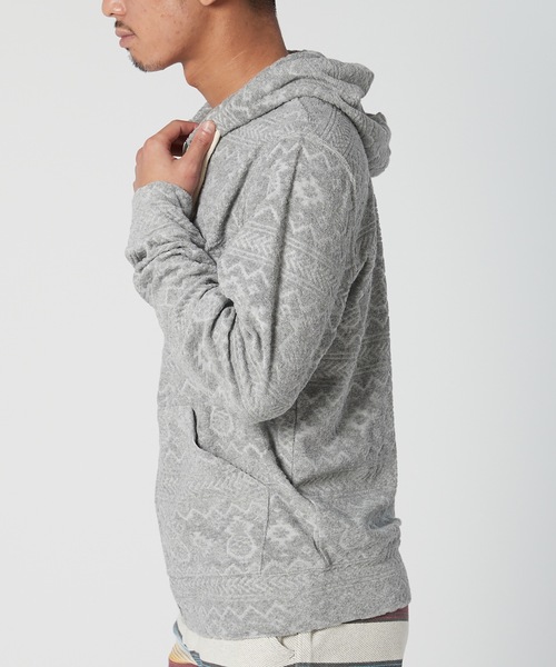 OP/オーピー】パイルジップアップパーカー / ユニセックス ネイティブ