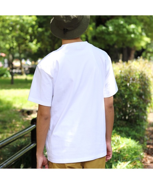 CAMP7（キャンプセブン）の「《CAMP7》Naoki “SAND” Yamamoto fire PRINT グラフィック TEE（Tシャツ/カットソー・メンズ・ブラック/ホワイト・X-LARGE/LARGE/MEDIUM）」の3枚目の写真