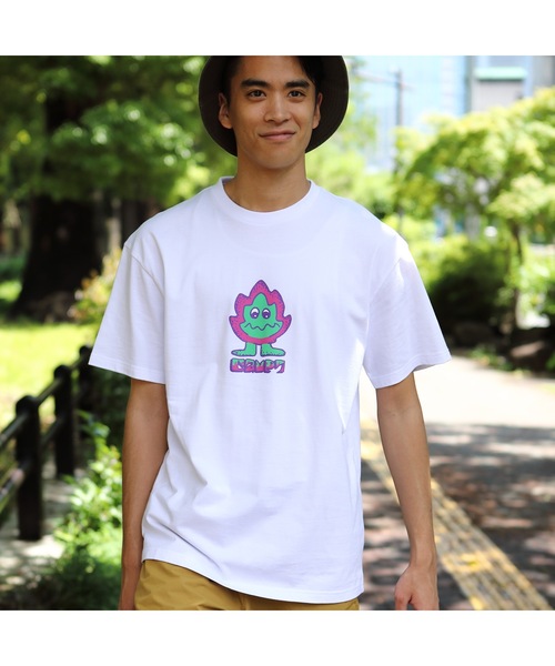 CAMP7（キャンプセブン）の「《CAMP7》Naoki “SAND” Yamamoto fire PRINT グラフィック TEE（Tシャツ/カットソー・メンズ・ブラック/ホワイト・X-LARGE/LARGE/MEDIUM）」の4枚目の写真