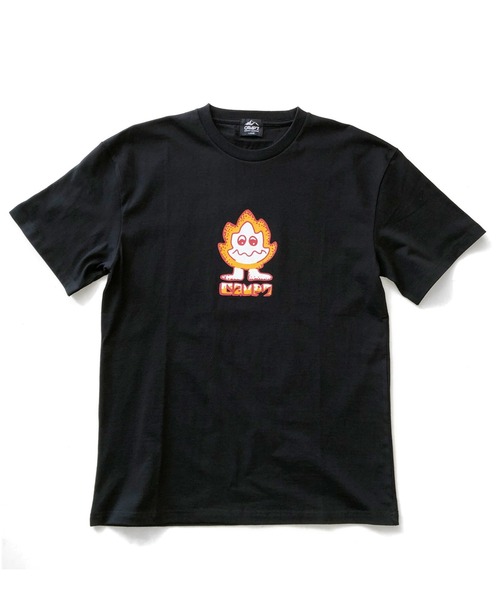 CAMP7（キャンプセブン）の「《CAMP7》Naoki “SAND” Yamamoto fire PRINT グラフィック TEE（Tシャツ/カットソー・メンズ・ブラック/ホワイト・X-LARGE/LARGE/MEDIUM）」の8枚目の写真