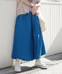 ルーセント インドコットン ガウチョパンツ