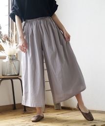 ルーセント インドコットン ガウチョパンツ