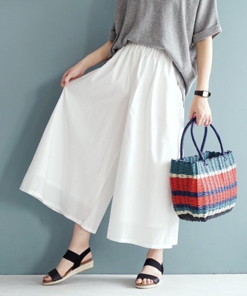 ルーセント インドコットン ガウチョパンツ 無地 その他パンツ Zootie ズーティー のファッション通販 Zozotown