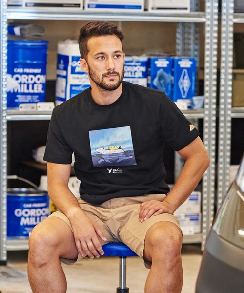 KELTY(ケルティ)の「KELTY TEE MOUNTAIN HOME, GLOBAL ROAMING(ケルティ Tシャツ)(Tシャツ/カットソー・レディース・ホワイト/ブラック/ホワイト系その他/ブラック系その他・S/M/L/XS)」の18枚目の写真