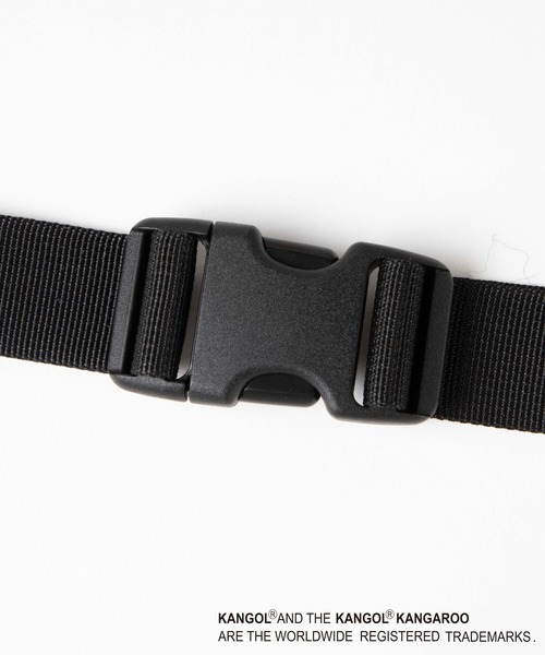 KANGOL(カンゴール)の「∴WEGO/KANGOL 別注ウエストバッグ(ボディバッグ/ウエストポーチ・メンズ・ブラック/ベージュ・FREE)」の11枚目の写真