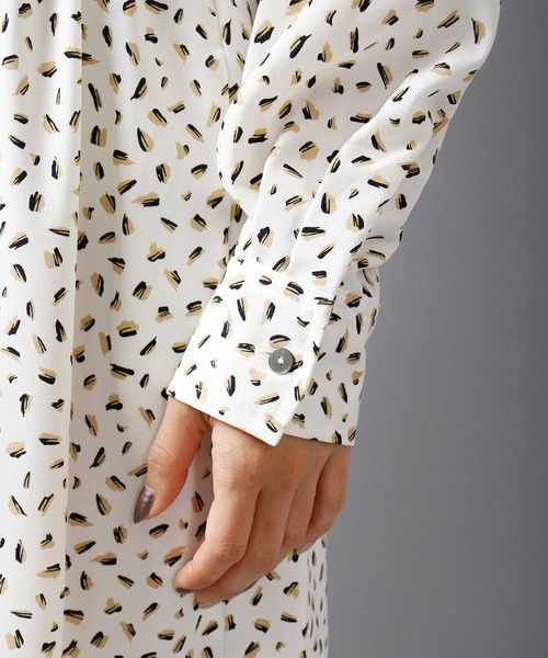 Anana ワンピース ウエストアジャスメントサンフラワーシードシャツワンピース Womens ワンピース Anana アナナ のファッション