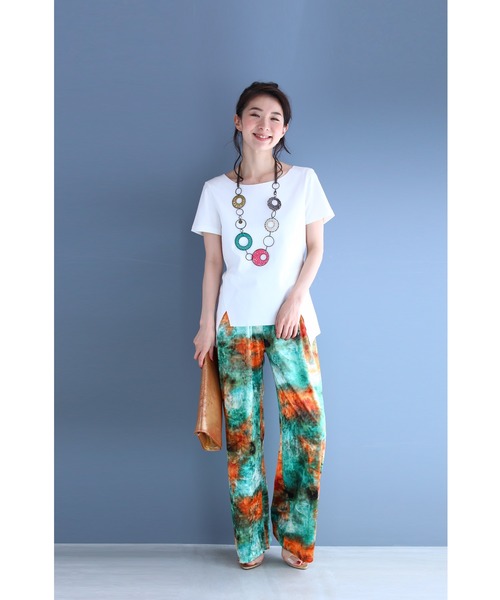 cawaii(カワイイ)の「くびれ魅せデザイン。裾カッティングTシャツトップス(Tシャツ/カットソー・レディース・ホワイト/ブラック・3XL/M/L/XL/XXL)」の3枚目の写真