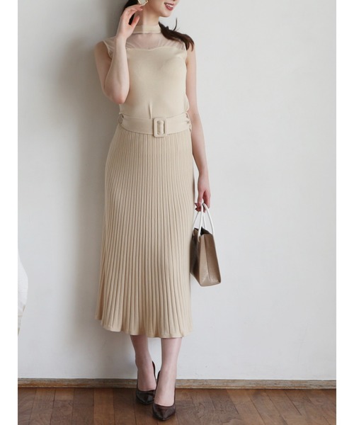 セール ベルト付ニットスカート スカート Royal Party ロイヤルパーティー のファッション通販 Zozotown