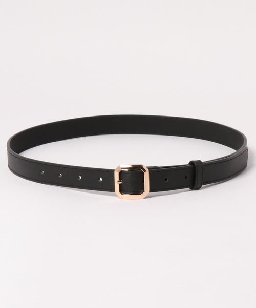 apres jour（アプレジュール）の「【apres jour×ARIAZ】スクエアバックルベルト（ベルト・レディース・ブラック/ダークブラウン・FREE）」の4枚目の写真