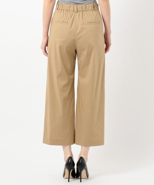 J.PRESS(ジェイプレス)の「【洗える】コットンナイロンシルキーローン ワイドパンツ(その他パンツ・レディース・ブラック系/グレー系/黄土色系/カーキ系・T13/T15/T17)」の18枚目の写真