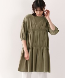 LOWRYS FARM | ティアードチュニックＳＳ　893814(シャツ/ブラウス)