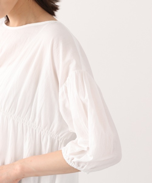 LOWRYS FARM（ローリーズファーム）の「ティアードチュニックＳＳ　893814（シャツ/ブラウス・レディース・オフホワイト/ブラック/カーキ・FREE）」の10枚目の写真