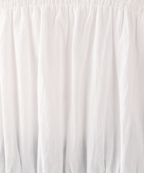 LOWRYS FARM（ローリーズファーム）の「ティアードチュニックＳＳ　893814（シャツ/ブラウス・レディース・オフホワイト/ブラック/カーキ・FREE）」の14枚目の写真