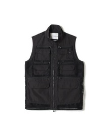【White Mountaineering】MESH CONTRASTED LUGGAGE VEST/WM2071202