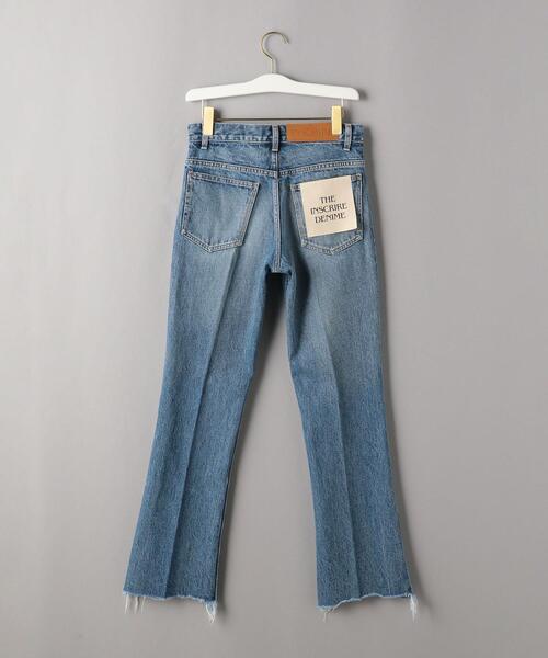 ＜INSCRIRE＞クラッシュデニムパンツ　ユナイテッドアローズ　size29 INSCRIRE＞クラッシュデニムパンツユナイテッドアローズ