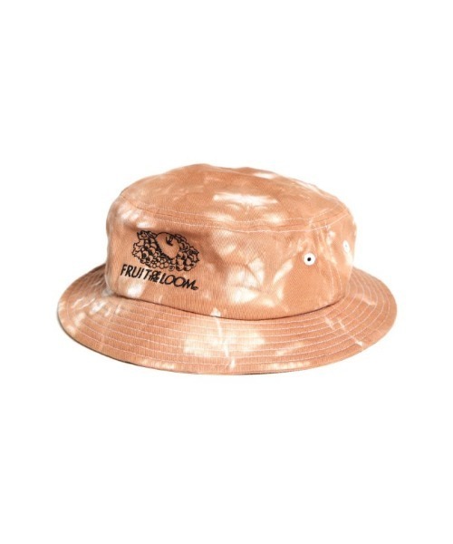 FRUIT OF THE LOOM(フルーツオブザルーム)の「【FRUIT OF THE LOOM/フルーツオブザルーム】 後染め COTTON LOGO BUCKET HAT/ロゴバケットハット(ハット・レディース・グリーン/イエロー/ベージュ・FREE)」の10枚目の写真