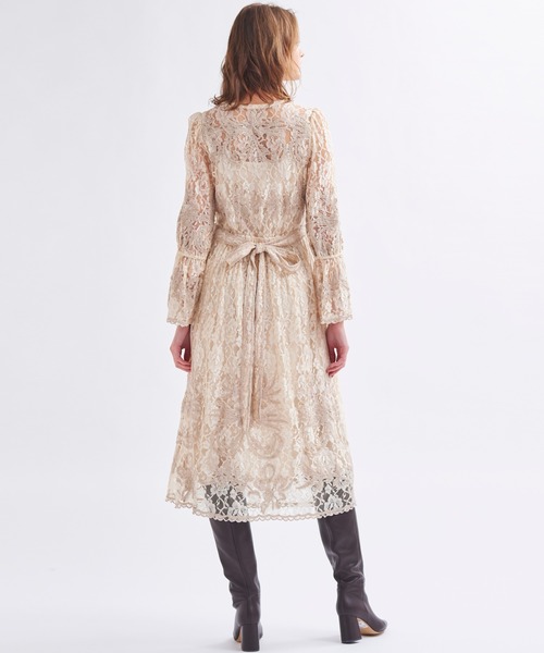 LANVIN en Bleu（ランバンオンブルー）の「インド刺繍ワンピース