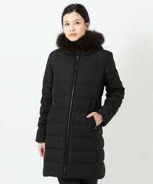 any SiS（エニィスィス）の「【洗える】撥水タフタロング ダウン