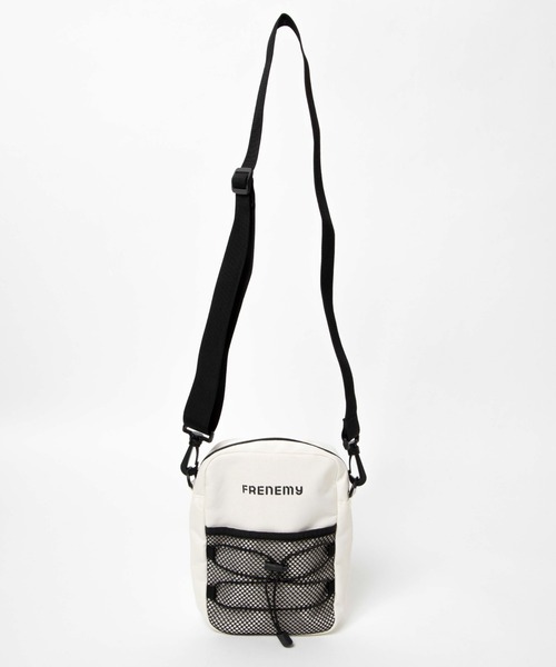 WEGO（ウィゴー）の「WEGO/スクエアコードショルダー（ショルダーバッグ・レディース・ブラック/オフホワイト・FREE）」の11枚目の写真