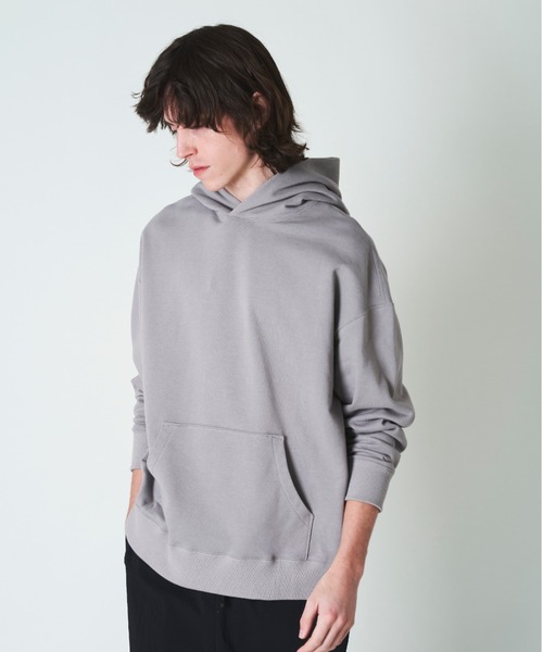 N.O.R.C（ノーク）の「裏毛プルパーカ（パーカー・レディース・ホワイト/ブラック/アイボリー/トップグレー/アッシュ/ピンク・S/M/L/XXL）」の5枚目の写真