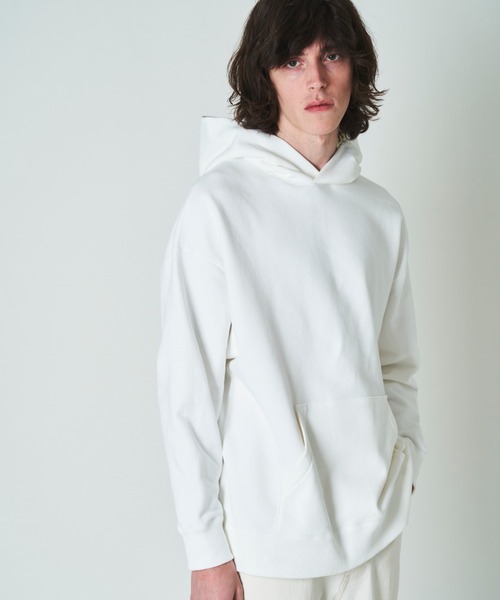 N.O.R.C（ノーク）の「裏毛プルパーカ（パーカー・レディース・ホワイト/ブラック/アイボリー/トップグレー/アッシュ/ピンク・S/M/L/XXL）」の19枚目の写真