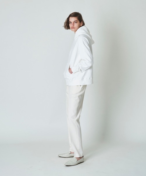 N.O.R.C（ノーク）の「裏毛プルパーカ（パーカー・レディース・ホワイト/ブラック/アイボリー/トップグレー/アッシュ/ピンク・S/M/L/XXL）」の13枚目の写真