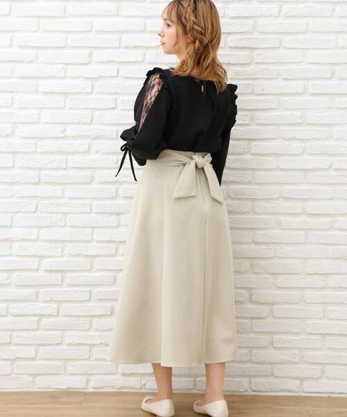 INGNI（イング）の「Backリボンフレア／スカート（スカート）」 - WEAR